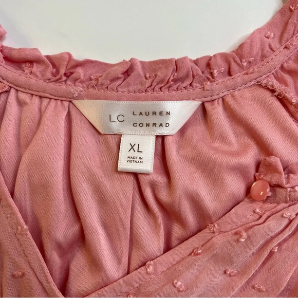 Women's LC Lauren Conrad Keyhole Dress, Sugar Pink, Size XL - Picture 5 of 5